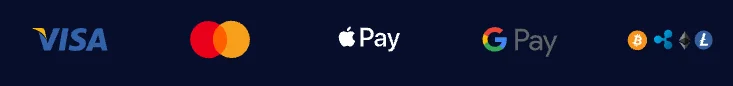 Nine Casino métodos de pago con Visa, Mastercard, Apple Pay, Google Pay y criptomonedas